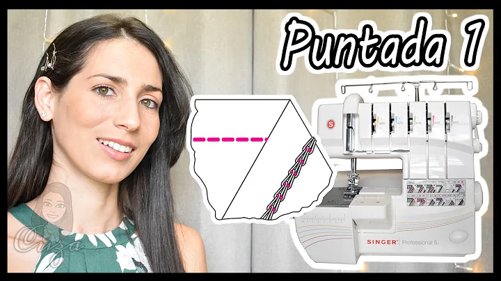 How to thread a Singer 5-wire overlock? | Modelo 1...