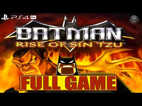 Batman: Rise of Sin Tzu FULL GAME Walkthrough Gameplay PS4 Pro (No Commentary)