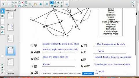 Geo R Unit 10 Lesson 1 HW Answers