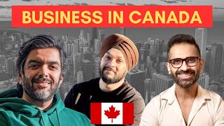 Business in Canada | Growing business using Social Media to make $1M with @AviArya & @sahaschopra