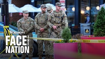 2 National Guardsman shot near White House; suspect in custody, officials say | Face the Nation