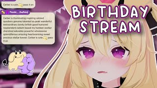 Cerber Gets Emotional During Her Birthday Stream *WHOLESOME*