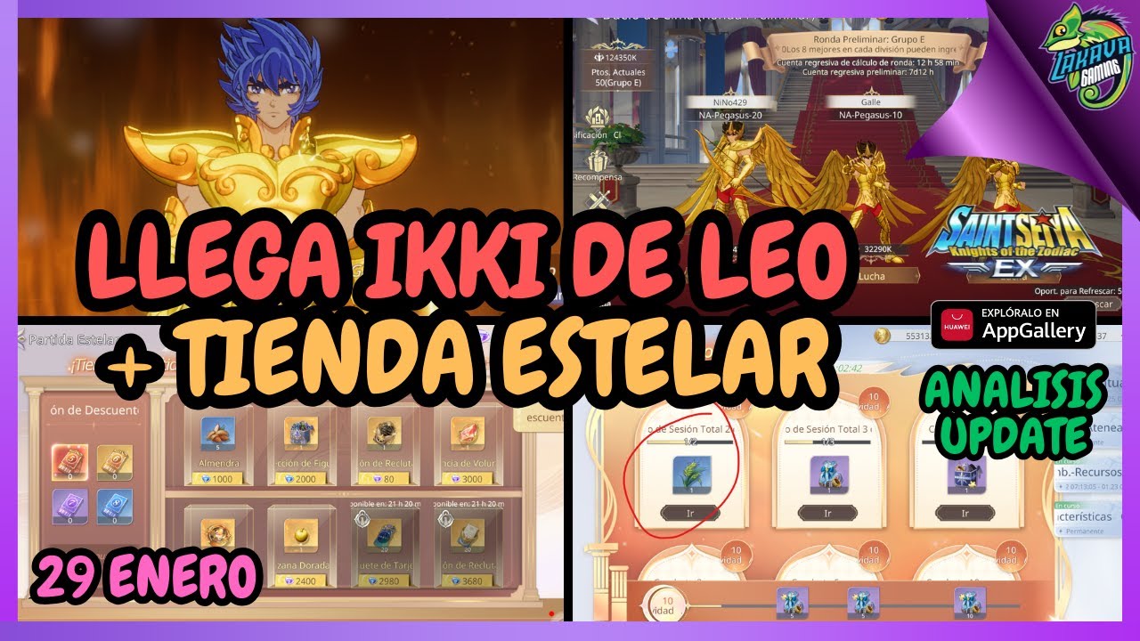 IKKI de LEO Nuevo Personaje & Regresa Mi Segunda Tienda FAVORITA Saint Seiya EX