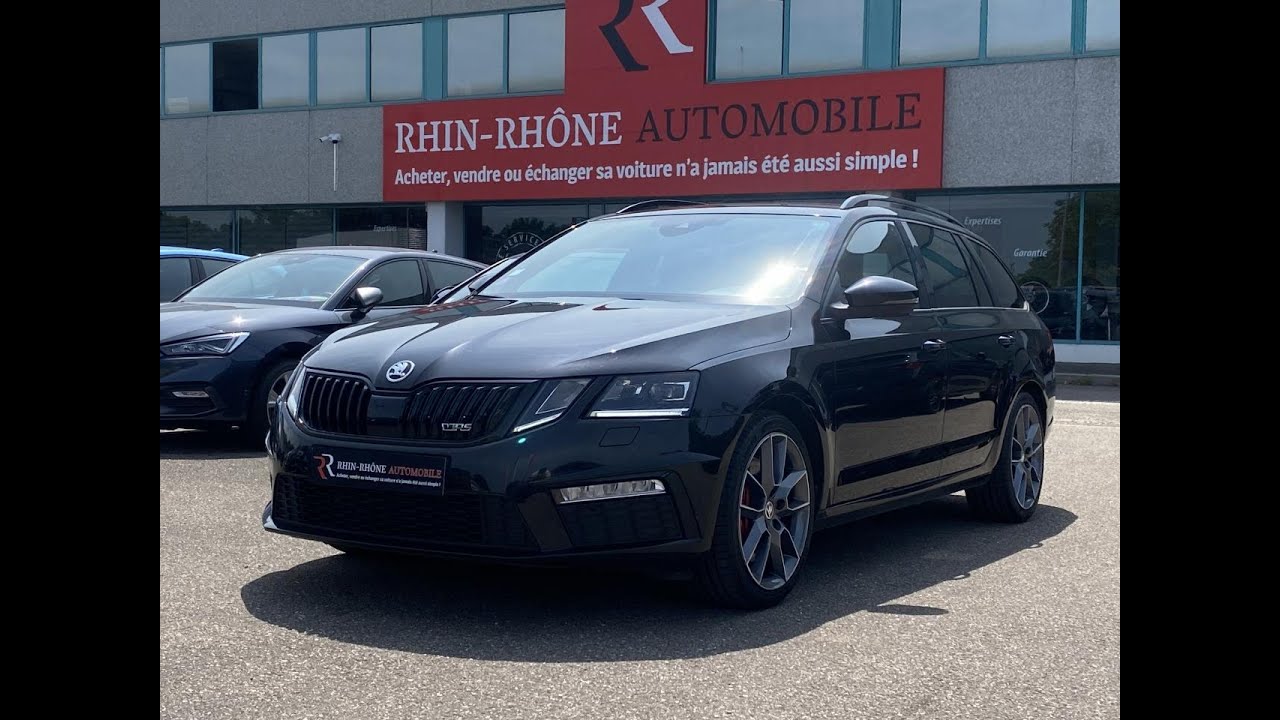 Skoda Octavia Combi RS 2.0 TSI 245ch 1erMain Virtual Cockpit Dcc Sieges électrique Carplay Gps 10912