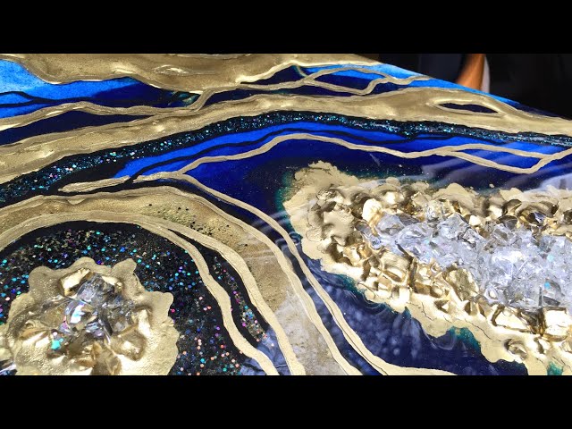 Creation of MESMER - Luxury Handmade Epoxy Resin Art by Dianka