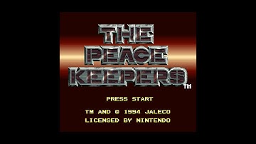 The Peace Keepers (SNES 60Hz / US) - Intro / Attract Mode