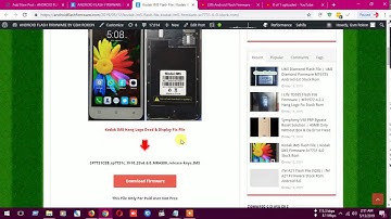 Kodak IM5 Flash File | Kodak IM5 Firmware Sc7731 6.0 Stock Rom