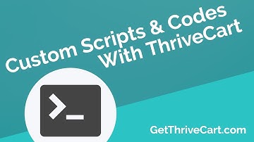 How To Use Custom Scripts & Tracking With ThriveCart
