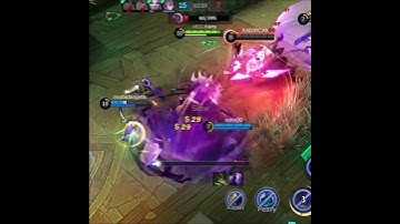 Yu Zhong getting a quick savage in brawl #shorts #mlbb #yuzhong