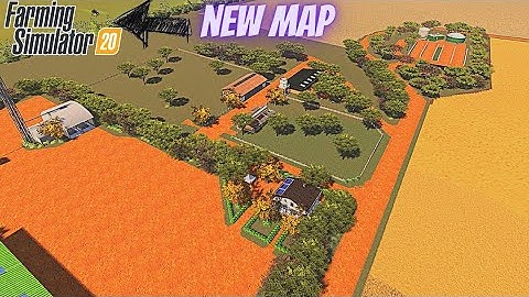New Map First look in Farming Simulator 20 | New map mod | #newmapmod#timelapse#fs20 #farmingview |