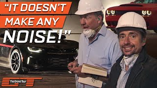 How Loud Are Clarkson, Hammond and Mays Muscle Cars | The Grand Tour