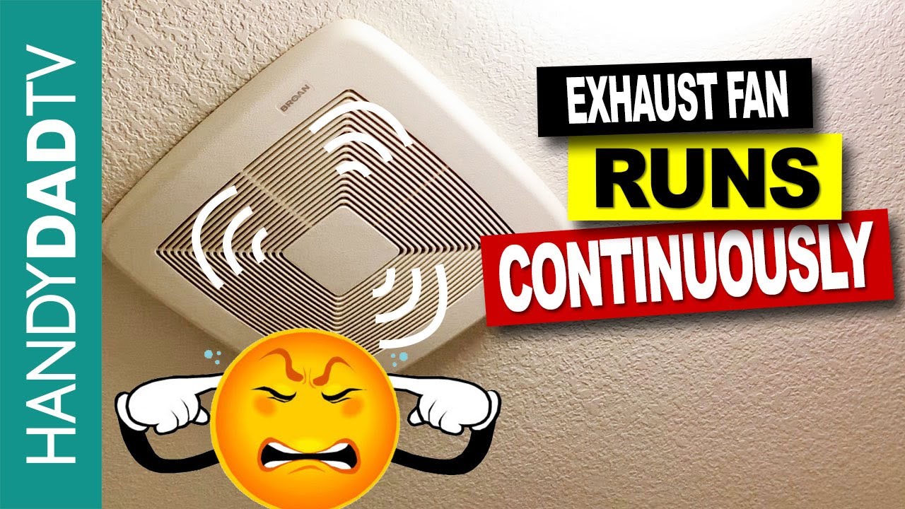 How To Turn Off Exhaust Fan