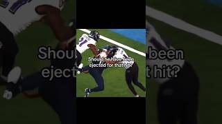 🏈💥Big Hit! NFL Ravens DB Kyle Hamilton ejected for this hit on Titans Chris Moore! #nfl