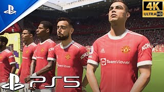 FIFA 22 Man Utd vs Man City | EPL | CPU Simulation (PS5 4K 60FPS)