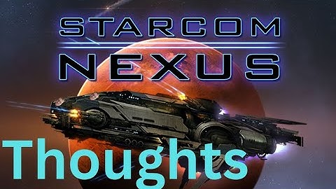 Starcom: Nexus / Thoughts right after Credit Roll