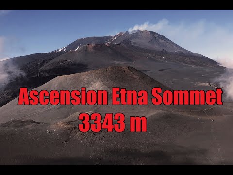 EXCURSION ETNA SOMMET, 3343 m, CATANIA, SICILY ITALY