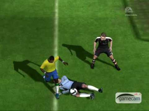 fifa09 (PC) - funny Goalkeeper and the best own goals