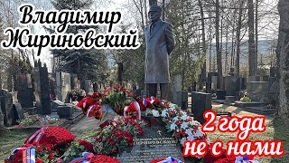 В.В.Жириновский.Два года не с нами.День памяти.Новодевичье кладбище Москвы.Знаменитый политик