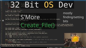 Continuing Create File 1/2 | 32 Bit OS Dev (in C)