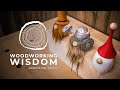 Turn a wooden gonk with colwin  woodworking wisdom