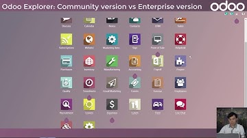 Odoo Explorer: Community version vs Enterprise version