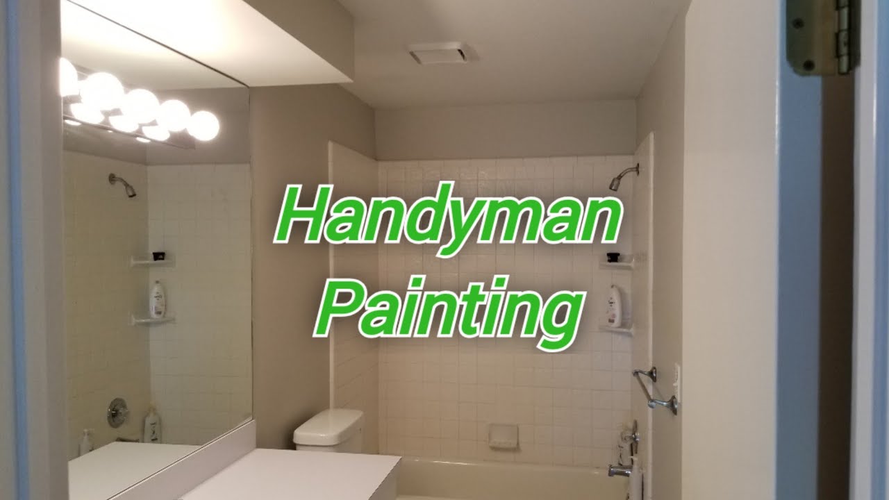 Basic Handyman Painting! YouTube