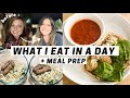 APRIL SHRED PREP WEEK 2! What I Eat In A Day + Meal Prep for Fat Loss!