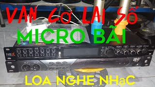 Van cơ lai số mới 99% . Micro bãi loa nghe nhạc LH 0904078410