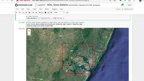 Data Cube Application Library (DCAL) - Jupyter Notebooks Tutorial and Cloud Statistics Algorithm