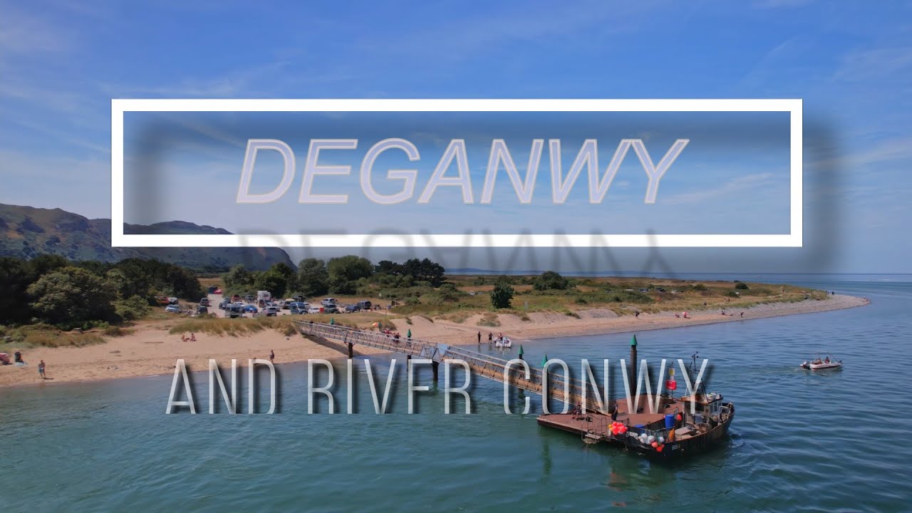 Deganwy, River Conwy ,North Wales, Dji Air 2S , Dji mini 3 pro,4k