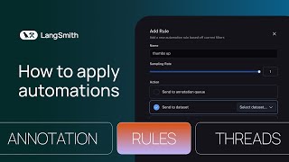 Automations: Streamlined data workflow for Datasets, Annotations, and Online Evaluations