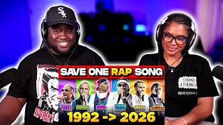Kidd and Cee Plays SAVE 1 RAP SONG PER YEAR | 1992 - 2026 (RAP EDITION)