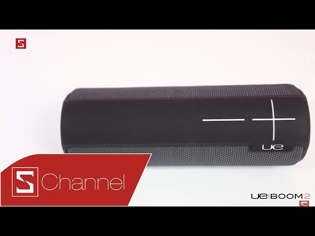 Schannel - Mở hộp loa UE BOOM 2: Chống nước, tăng 25% âm lượng, Bluetooth tới 30 mét , pin 15h