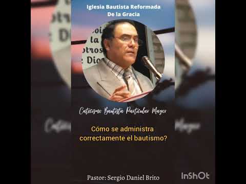 Video: ¿Cómo se administra el bautismo?