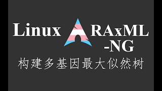 use RAxML-ng build Maximum Likelihood Tree for multi-gene
