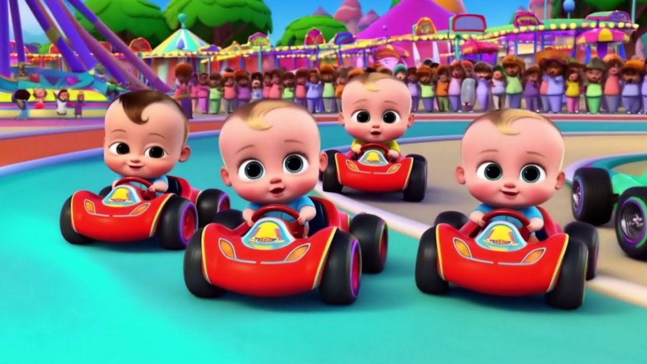 Baby Race Nursery Song! - YouTube