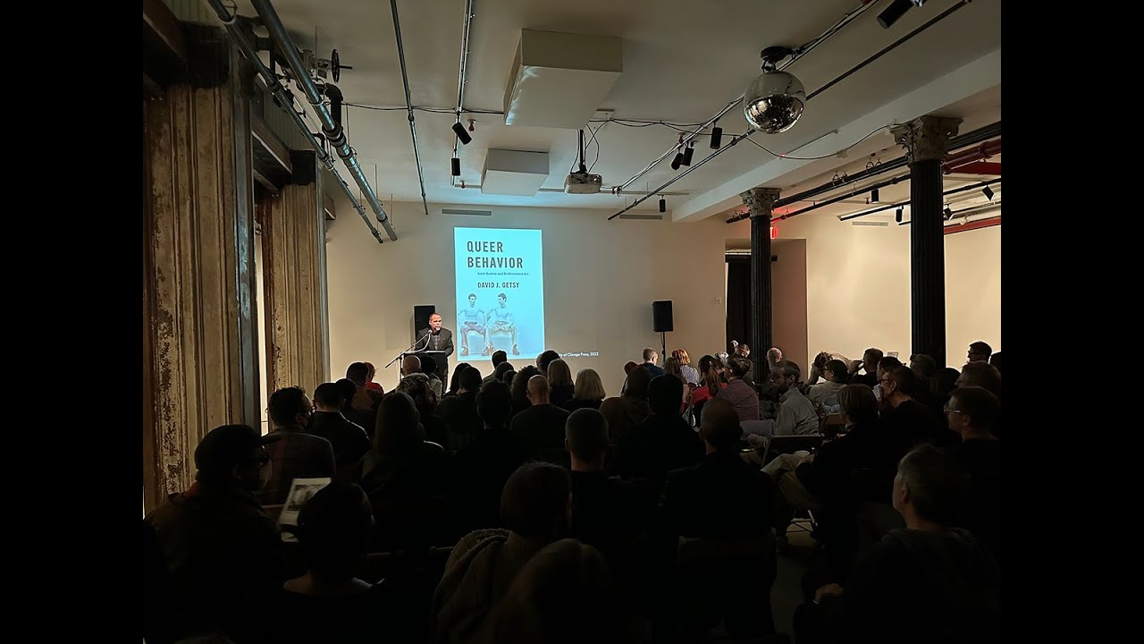 Scott Burton and Performance Art: Queer Behavior — book talk by David Getsy