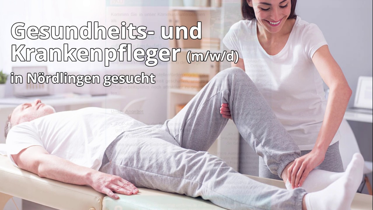 Gesundheits- und Krankenpfleger in Nördlingen, gesucht: