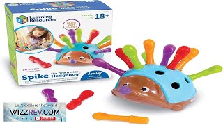 Learning Resources Spike The Fine Motor Hedgehog Toddler Montessori Toys Stacking Review