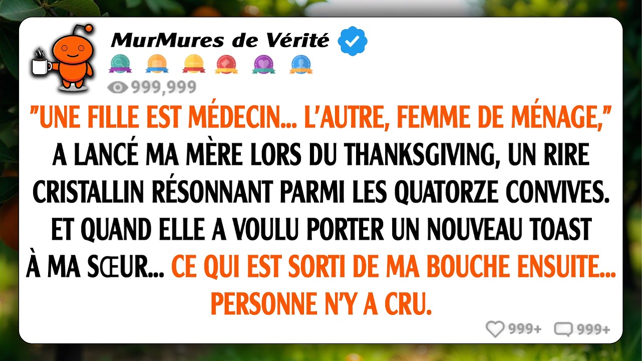 Mes parents m'ont présenté comme 