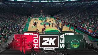12-1 RECORD! The Rockets Want Revenge 🚀 Supersonics vs. Houston | NBA 2K26 | Game 14