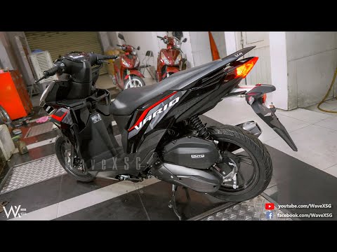 Video Honda Vario 125i 2023 - Đen Đỏ / Black - Walkaround - youtube