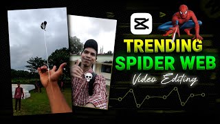 Spider-Man Web Shooting Effect Kaise Banaye | CapCut VFX Tutorial 🔥
