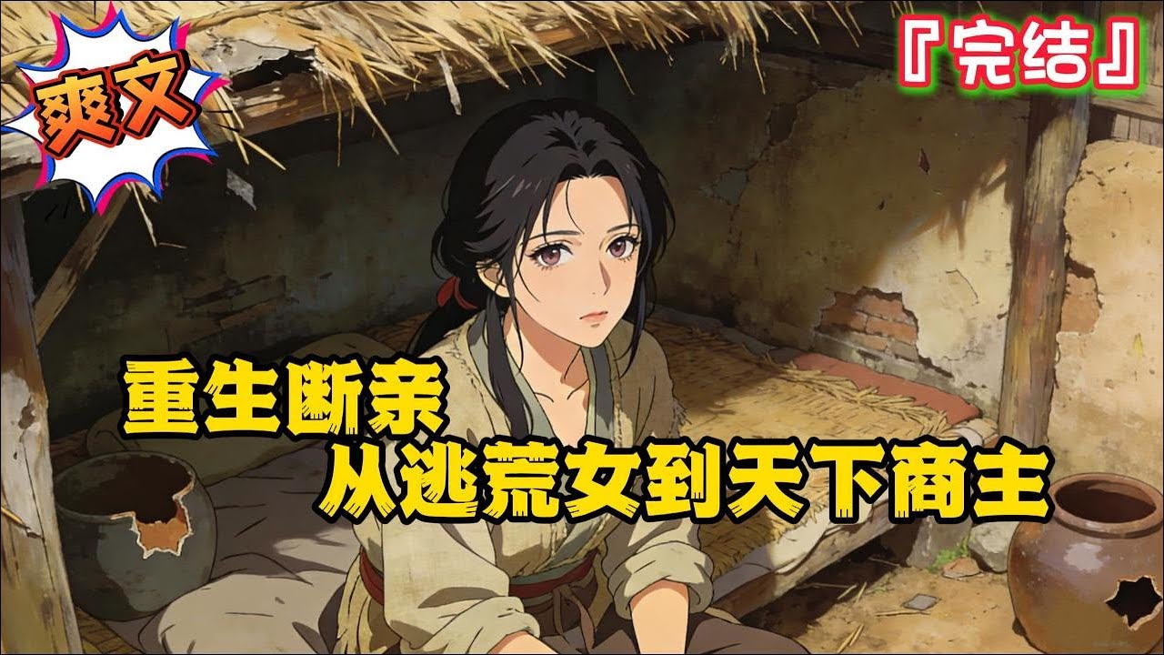 完结《重生断亲，从逃荒女到天下商主》【种田+家长里短+空间+逃荒+经商致富】女大佬被渣男贱女联手设计车祸致死后，重生到了古代…  