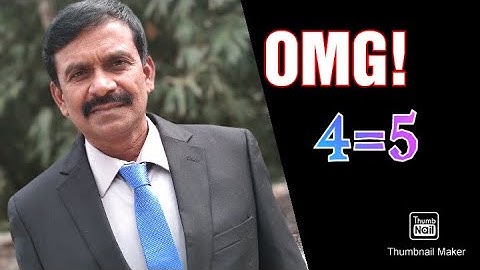 Math Solution অংকের জাদু 4=5