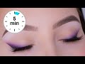 Learn This &quot;Purple Smokey Eyeliner Look&quot; in ONLY 5 Minutes!