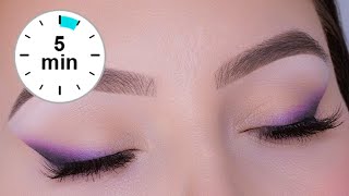 Learn This &quot;Purple Smokey Eyeliner Look&quot; in ONLY 5 Minutes!