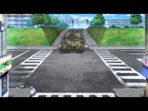 少女與戰車 - 教您如何用一台驅逐戰車與三台中型戰車擊破【鼠式】