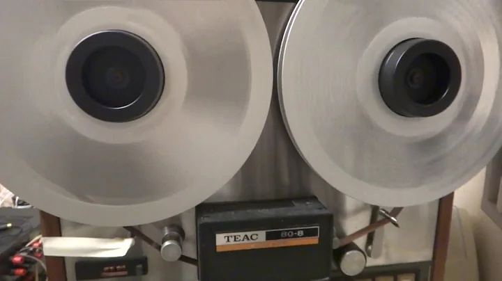 Testing Teac 80-8 Reel To Reel Tape Deck