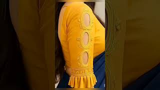 beautiful Baju design latest design #fashion #design #blouse #like #sheer #shortsleeves #viralvideo#
